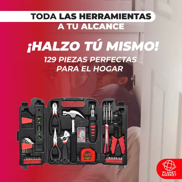 Set De Herramientas Rojo